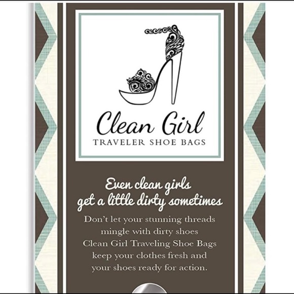 Reusable travel shoe bags. No more scuff marks - Picture 4 of 8